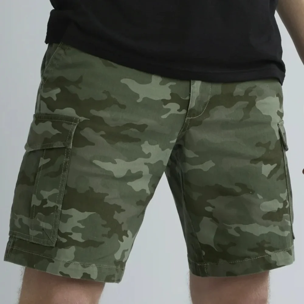 George Green Camouflage Cargo Shorts - Picture 3 of 5